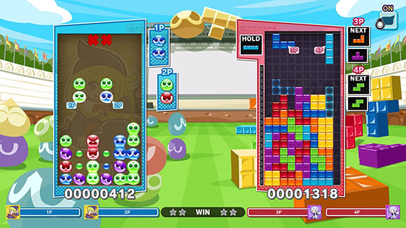 New Mode: Puyo Tetris Doubles