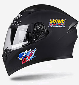 Sonic Racing: CrossWorlds design Helmet Sonic