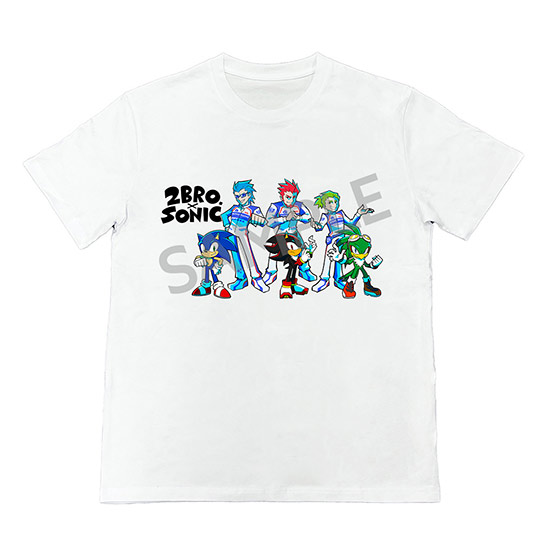 2BRO. × ソニック コラボオリジナルTシャツ