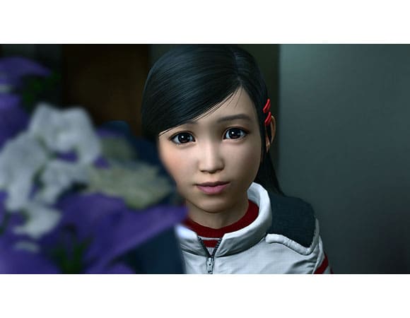 ゲーム画面：澤村遥