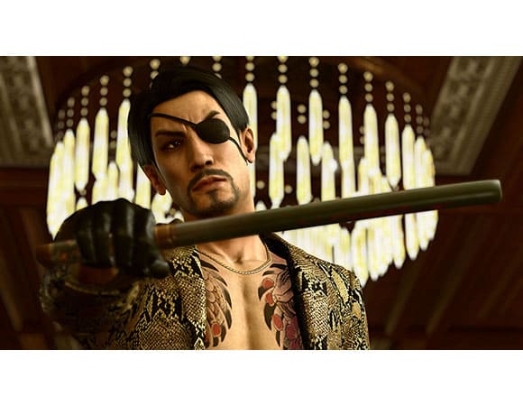 ゲーム画面：真島吾朗