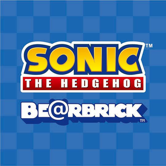 BE@RBRICK SONIC THE HEDGEHOG CHROME Ver. 100% & 400%