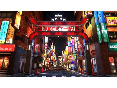 『龍が如く 極３ / 龍が如く３外伝 Dark Ties』神室町天下一通りゲート