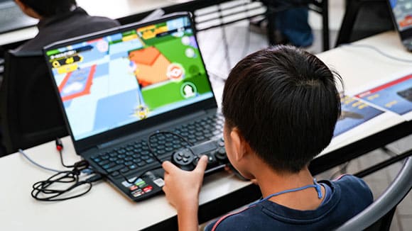 配信前のゲームをプレイ！「ソニックランブル 1DAYミニeスポーツ大会」 01