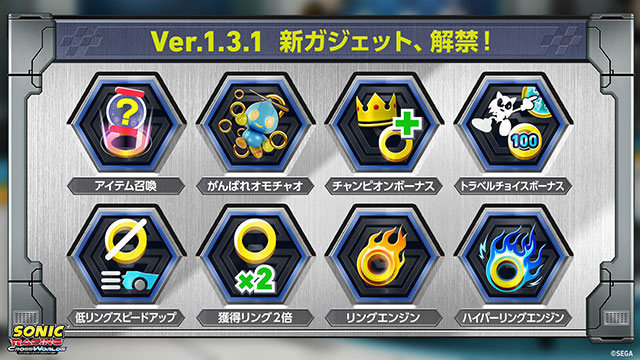 最新アップデート「Ver.1.3.1」について