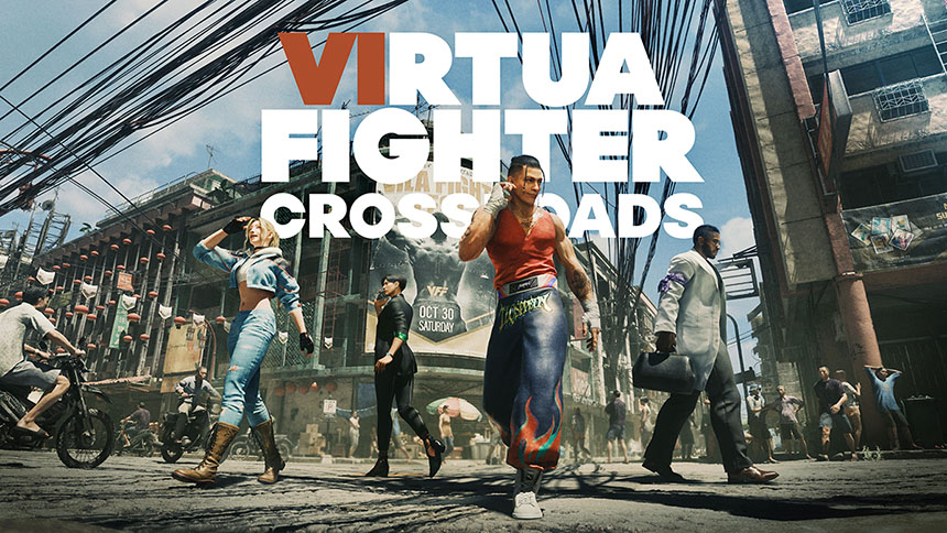VIRTUA FIGHTER CROSSROADSビジュアル