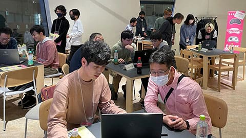 「ポートフォリオレビュー会」の様子
